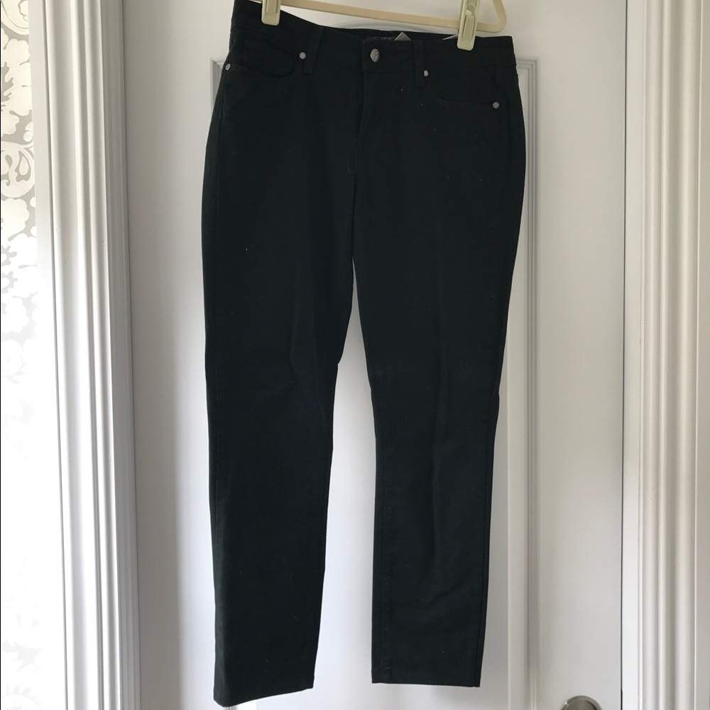 Paige "verdugo jegging" dark green skinny jean